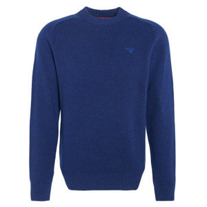 Barbour Grangetown Inky Blue Crew Neck Jumper